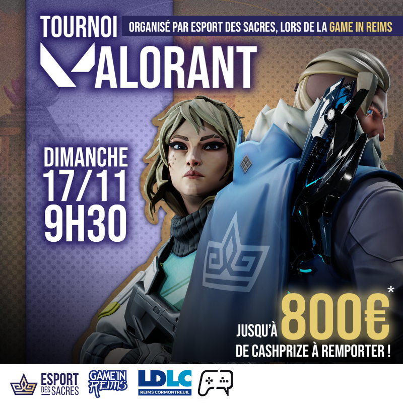 VALORANT - tournoi gaming reims